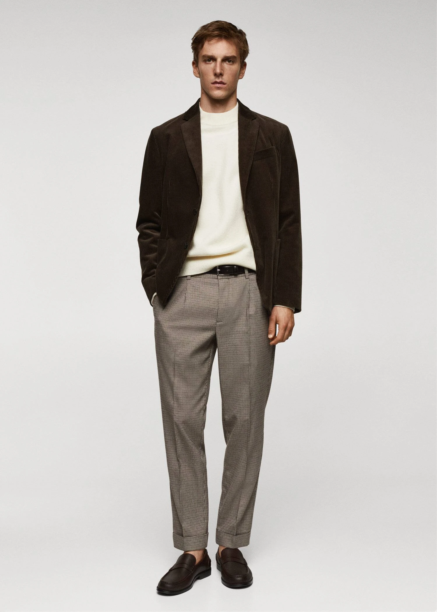 Veste Slim Fit Velours Côtelé 4 Veste Slim Fit Velours Côtelé – Image 2