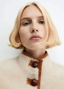 Gilet Réversible Imitation Mouton Retourné 15 Gilet Réversible Imitation Mouton Retourné -Vêtements Pascher 57037713 05 D1