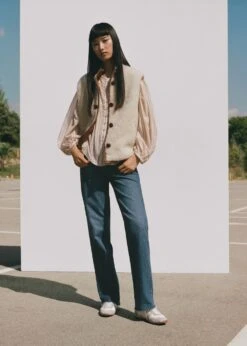 Gilet Réversible Imitation Mouton Retourné 18 Gilet Réversible Imitation Mouton Retourné -Vêtements Pascher 57037713 05 D6