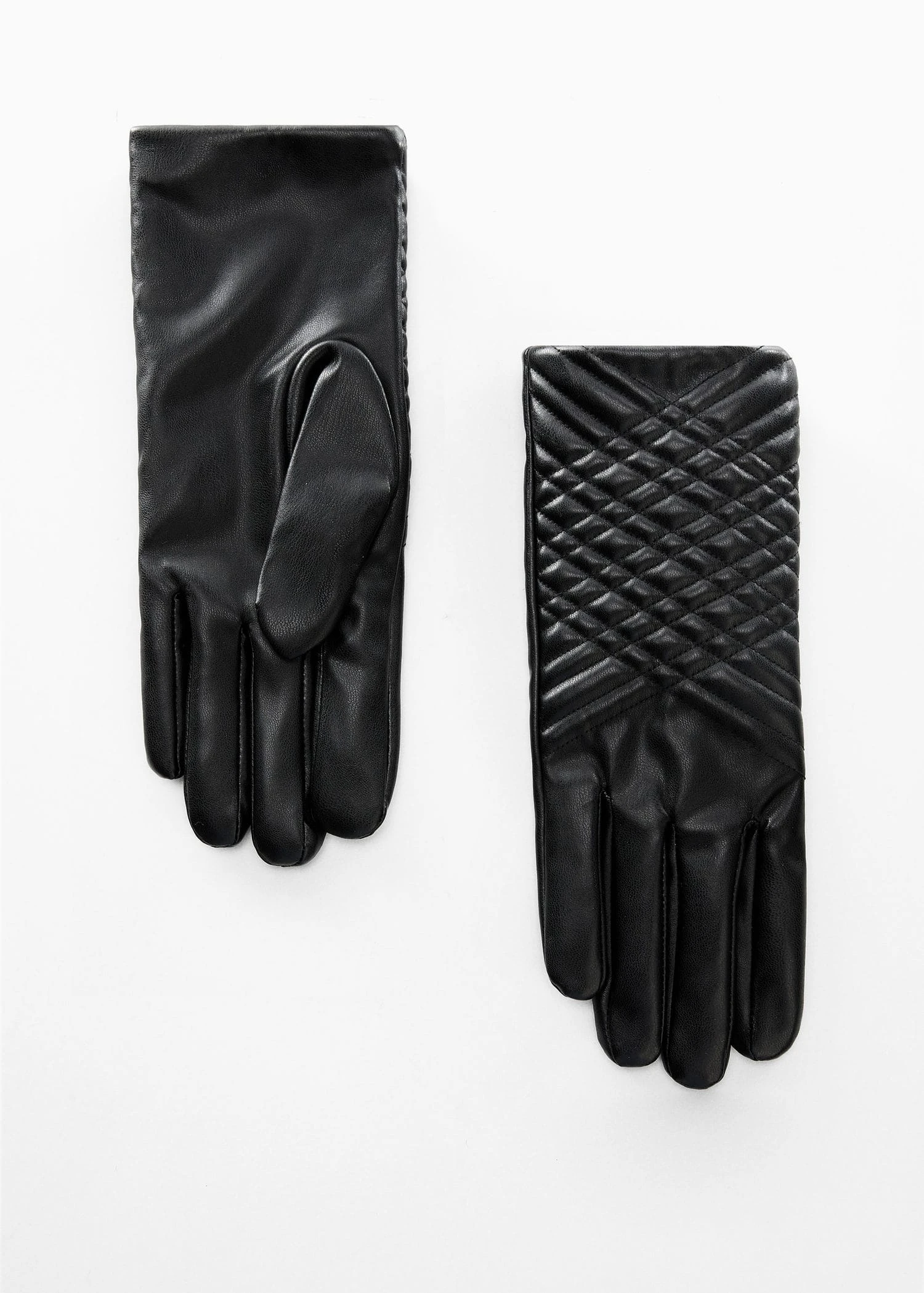 Gants Similicuir Matelassés 4 Gants Similicuir Matelassés – Image 2