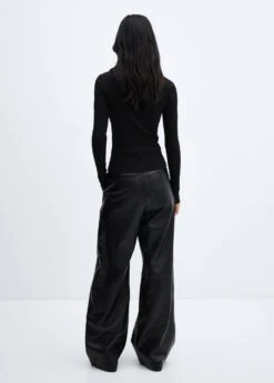 T-shirt Côtelé Col Carré -Vêtements Pascher 57037757 99 D1