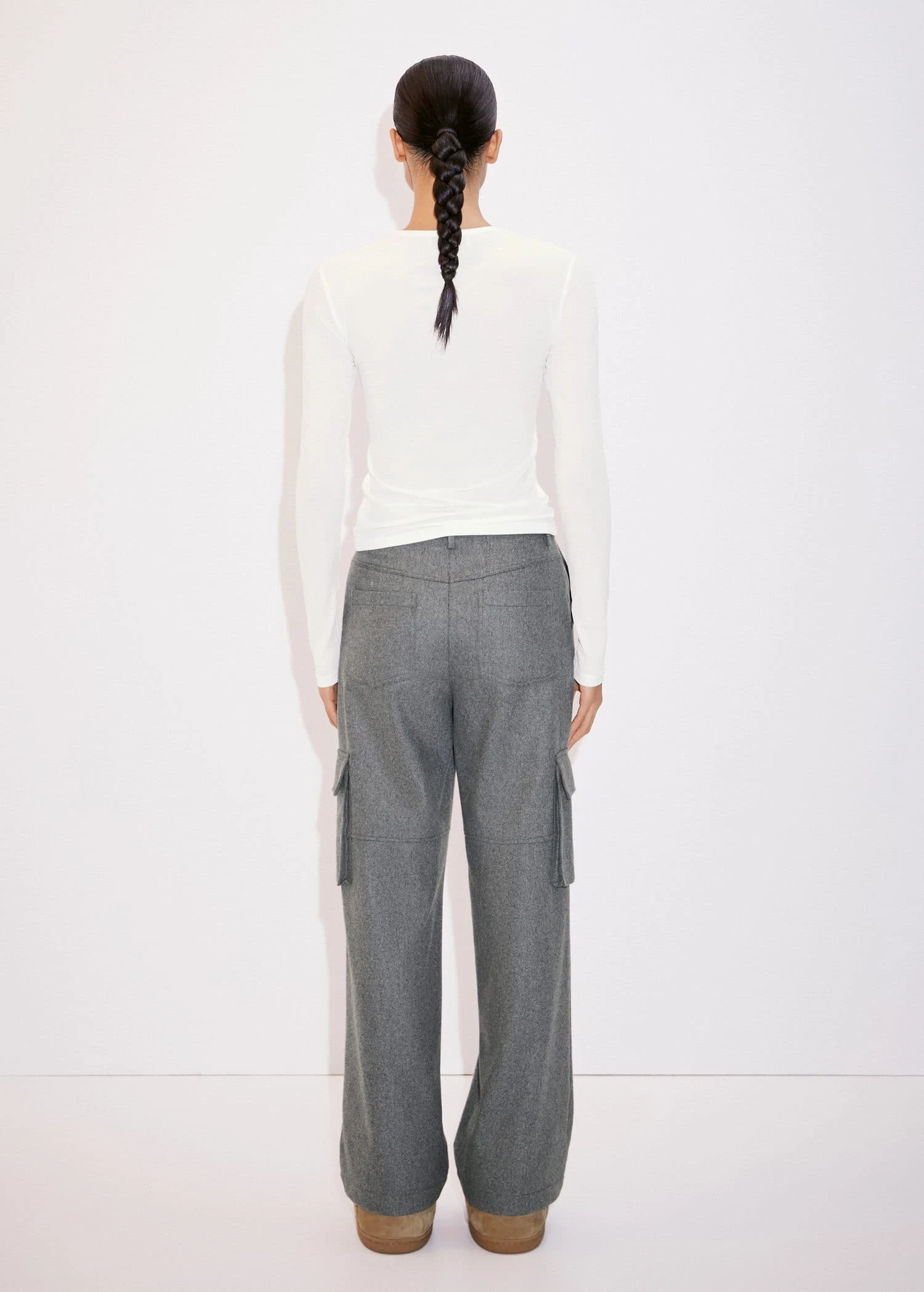 T-shirt Manches Longues Col Rond 5 T-shirt Manches Longues Col Rond – Image 3