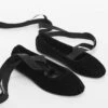 Ballerines Velours Nœud