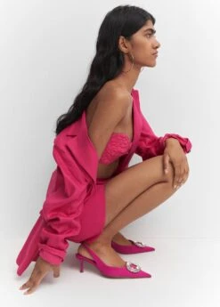 Chaussures Pointues Détail Strass -Vêtements Pascher 57040030 88 D9