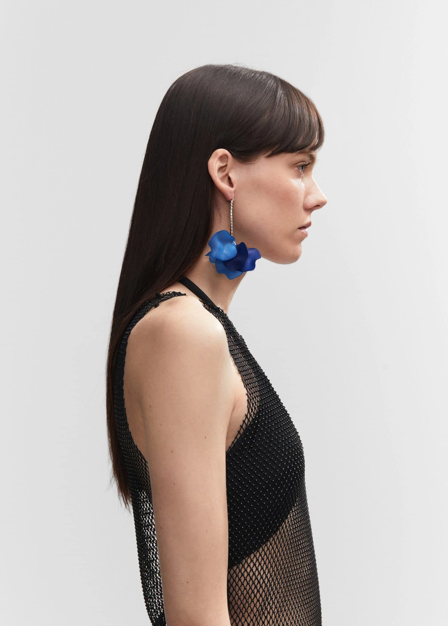 Boucles D'oreilles Strass Fleur 3 Boucles D'oreilles Strass Fleur