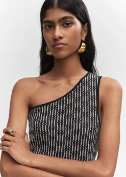 Robe Asymétrique Détail Franges -Vêtements Pascher 57040271 99 D1