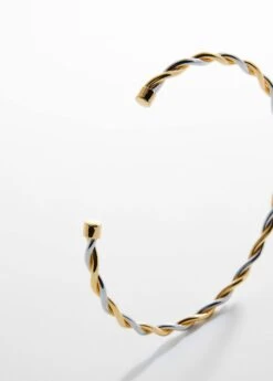 Collier Rigide Entrelacé -Vêtements Pascher 57040300 OR D1