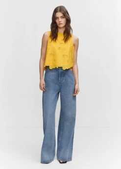 Blouse Broderies Ajourées 15 Blouse Broderies Ajourées -Vêtements Pascher 57040314 12 99999999 01