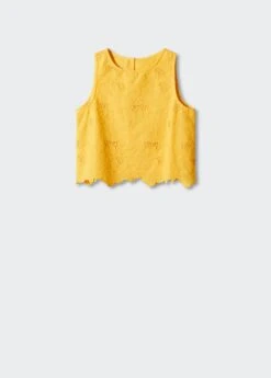 Blouse Broderies Ajourées 19 Blouse Broderies Ajourées -Vêtements Pascher 57040314 12 B