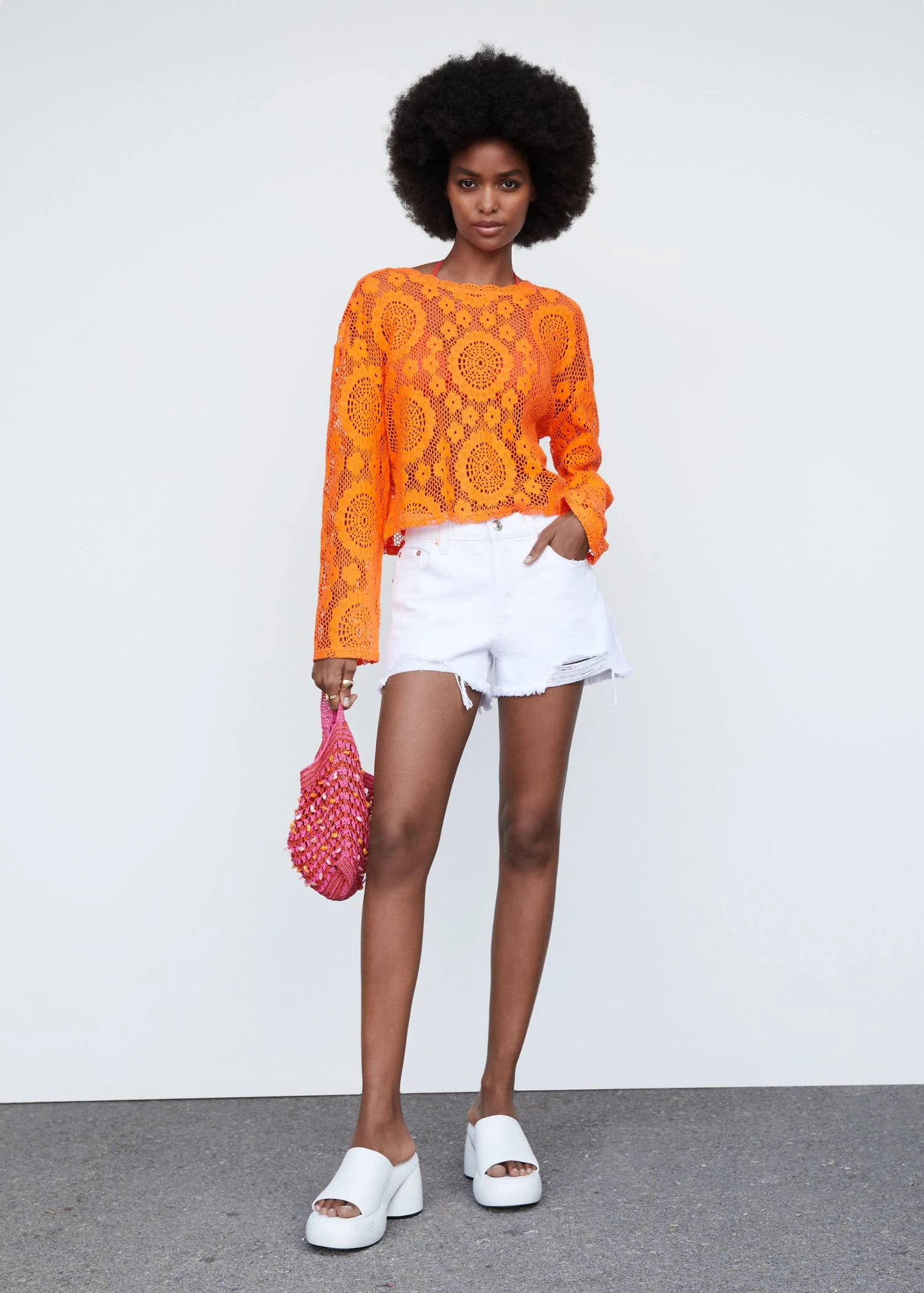 T-shirt Broderies Ajourées 4 T-shirt Broderies Ajourées – Image 2