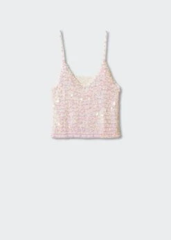 Top Crochet Sequins -Vêtements Pascher 57040340 90 B