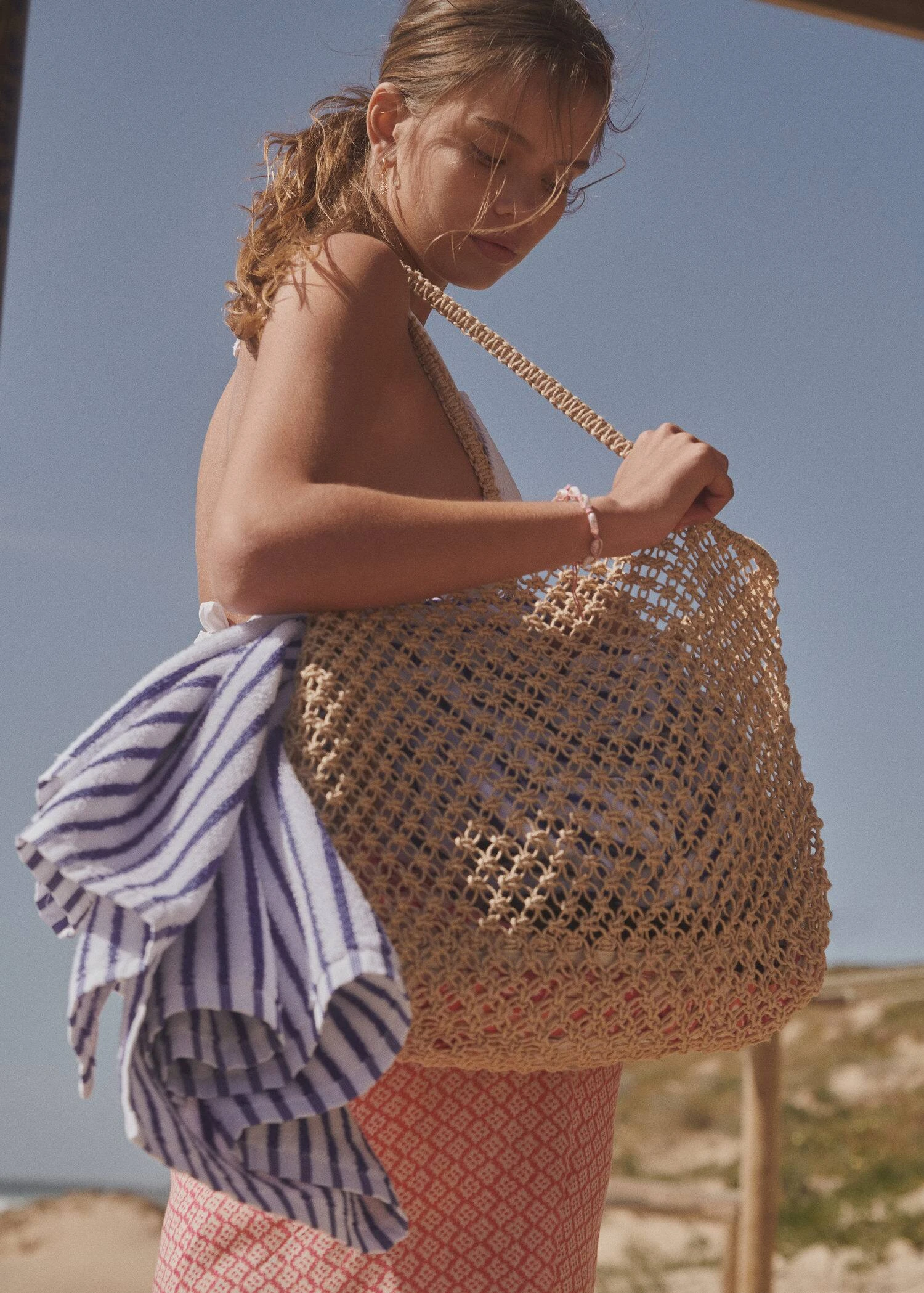 Sac Shopper Tressé 6 Sac Shopper Tressé – Image 4