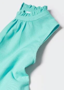 Blouse Coton Froncée -Vêtements Pascher 57040371 46 D8