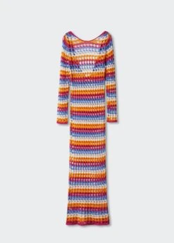 Robe Crochet Multicolore 17 Robe Crochet Multicolore -Vêtements Pascher 57040457 21 B