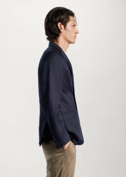 Veste De Costume Slim Fit Lin 30 Veste De Costume Slim Fit Lin -Vêtements Pascher 57040547 56 D2