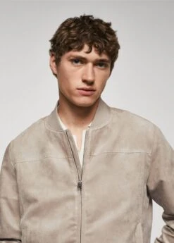 Blouson Bomber Imitation Daim -Vêtements Pascher 57040555 08 D1