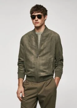 Blouson Bomber Imitation Daim -Vêtements Pascher 57040555 37