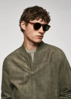Blouson Bomber Imitation Daim -Vêtements Pascher 57040555 37 D1