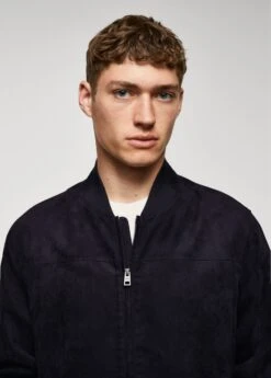 Blouson Bomber Imitation Daim -Vêtements Pascher 57040555 56 D1