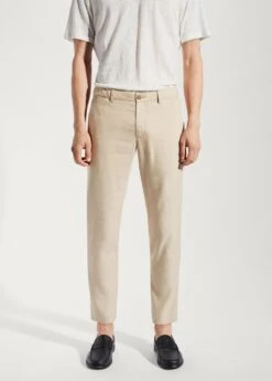 Pantalon Slim-fit Lin Cordon De Serrage Intérieur -Vêtements Pascher 57040565 08