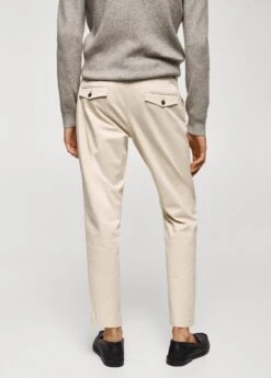 Pantalon Coton Tapered Crop -Vêtements Pascher 57040567 06 R