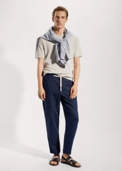 Pantalon Slim Fit Lin Cordon -Vêtements Pascher 57040571 56 99999999 01