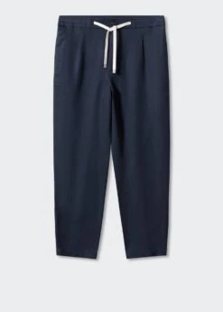 Pantalon Slim Fit Lin Cordon -Vêtements Pascher 57040571 56 B