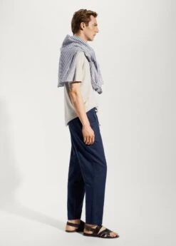 Pantalon Slim Fit Lin Cordon -Vêtements Pascher 57040571 56 D4