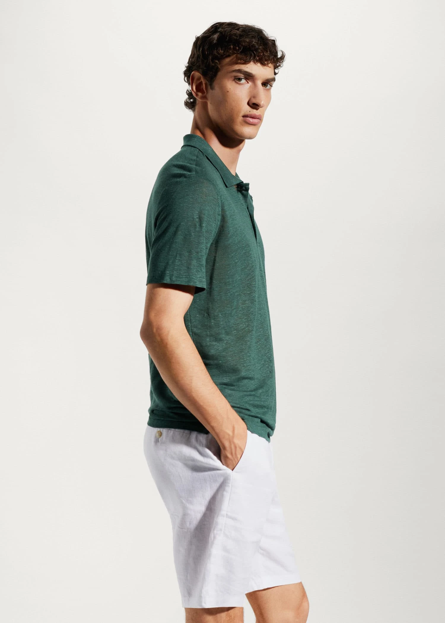 Polo Slim Fit 100 % Lin 22 Polo Slim Fit 100 % Lin – Image 20