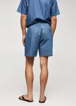 Bermuda En Coton Chambray -Vêtements Pascher 57040686 TM R