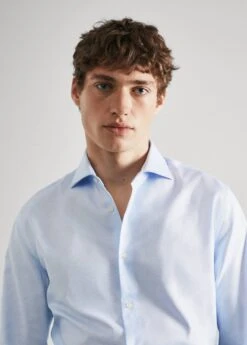 Chemise Costume Slim Fit Structurée 12 Chemise Costume Slim Fit Structurée -Vêtements Pascher 57040708 50 D1