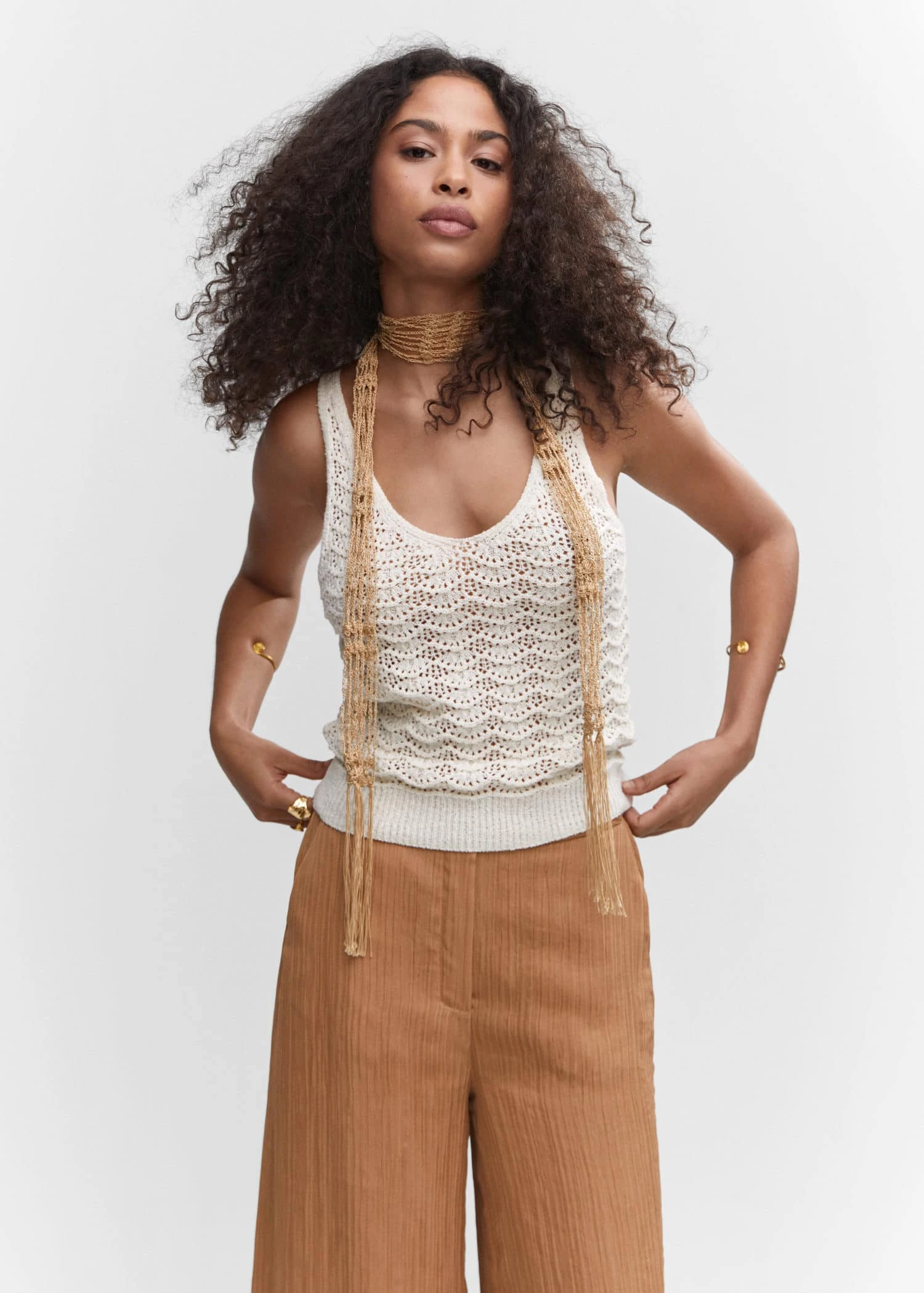 Pantalon Wideleg Plissé 6 Pantalon Wideleg Plissé – Image 4