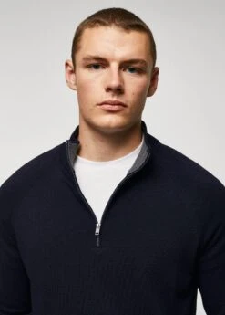 Pull-over Coton Col Zippé -Vêtements Pascher 57040746 56 D1