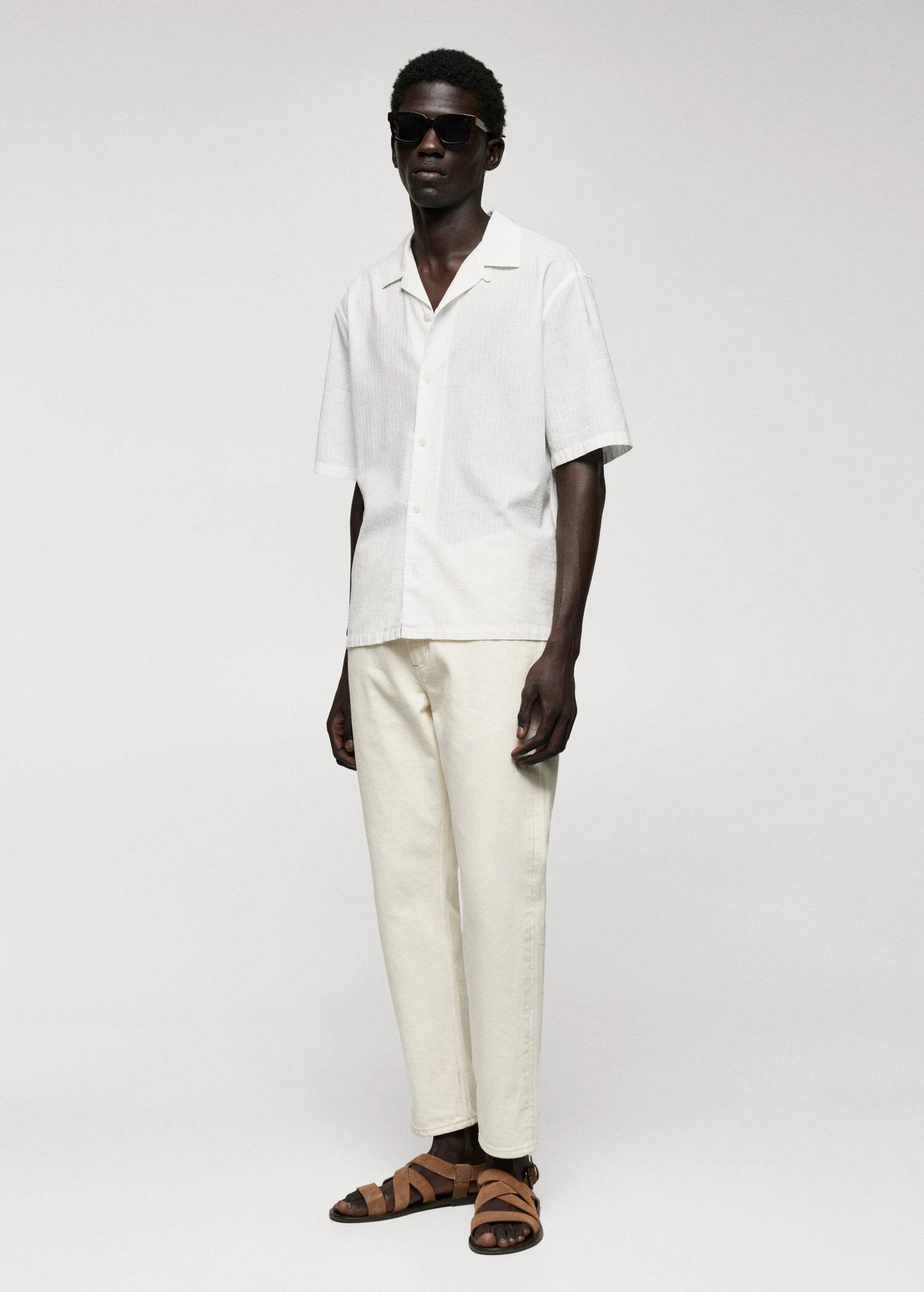 Chemise 100 % Coton Structurée 4 Chemise 100 % Coton Structurée – Image 2