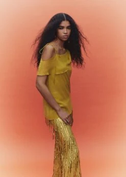 Top Franges Métallisées -Vêtements Pascher 57040776 36 D6