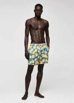 Maillot De Bain Imprimé Citrons -Vêtements Pascher 57040785 12 D4