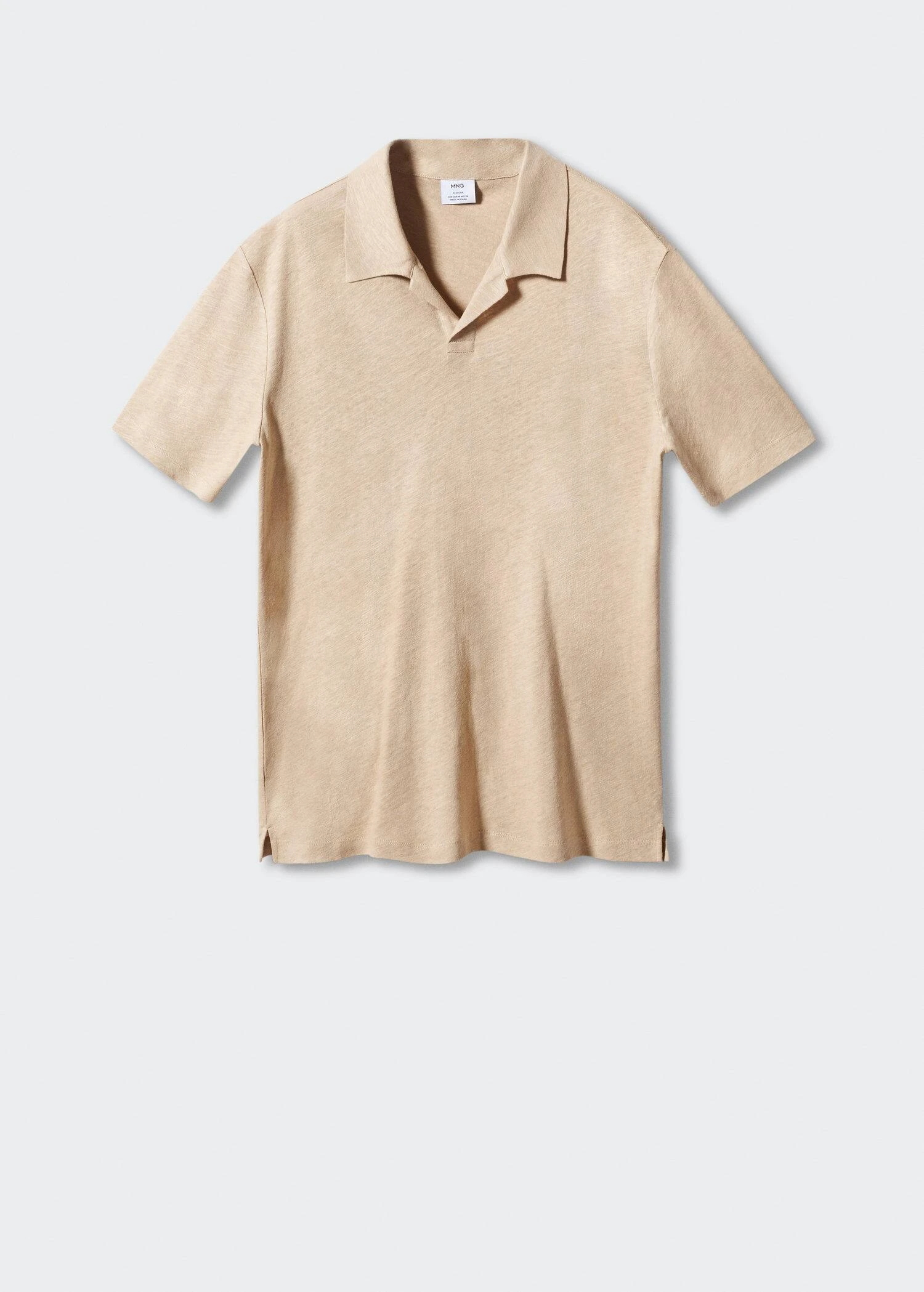 Polo Coton Lin Slim-fit 9 Polo Coton Lin Slim-fit – Image 7