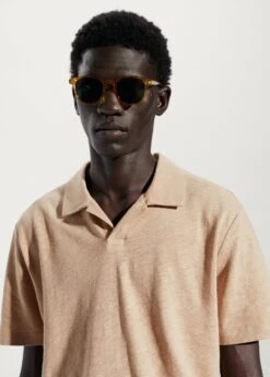 Polo Coton Lin Slim-fit 19 Polo Coton Lin Slim-fit -Vêtements Pascher 57040786 08 D1