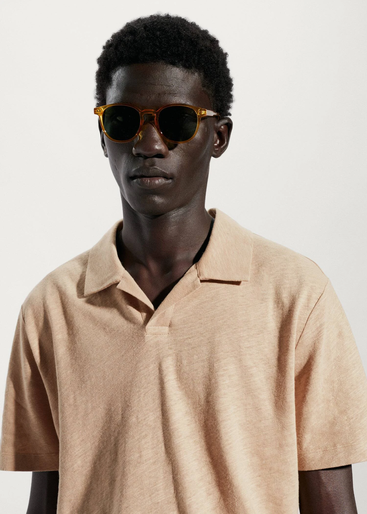 Polo Coton Lin Slim-fit 6 Polo Coton Lin Slim-fit – Image 4