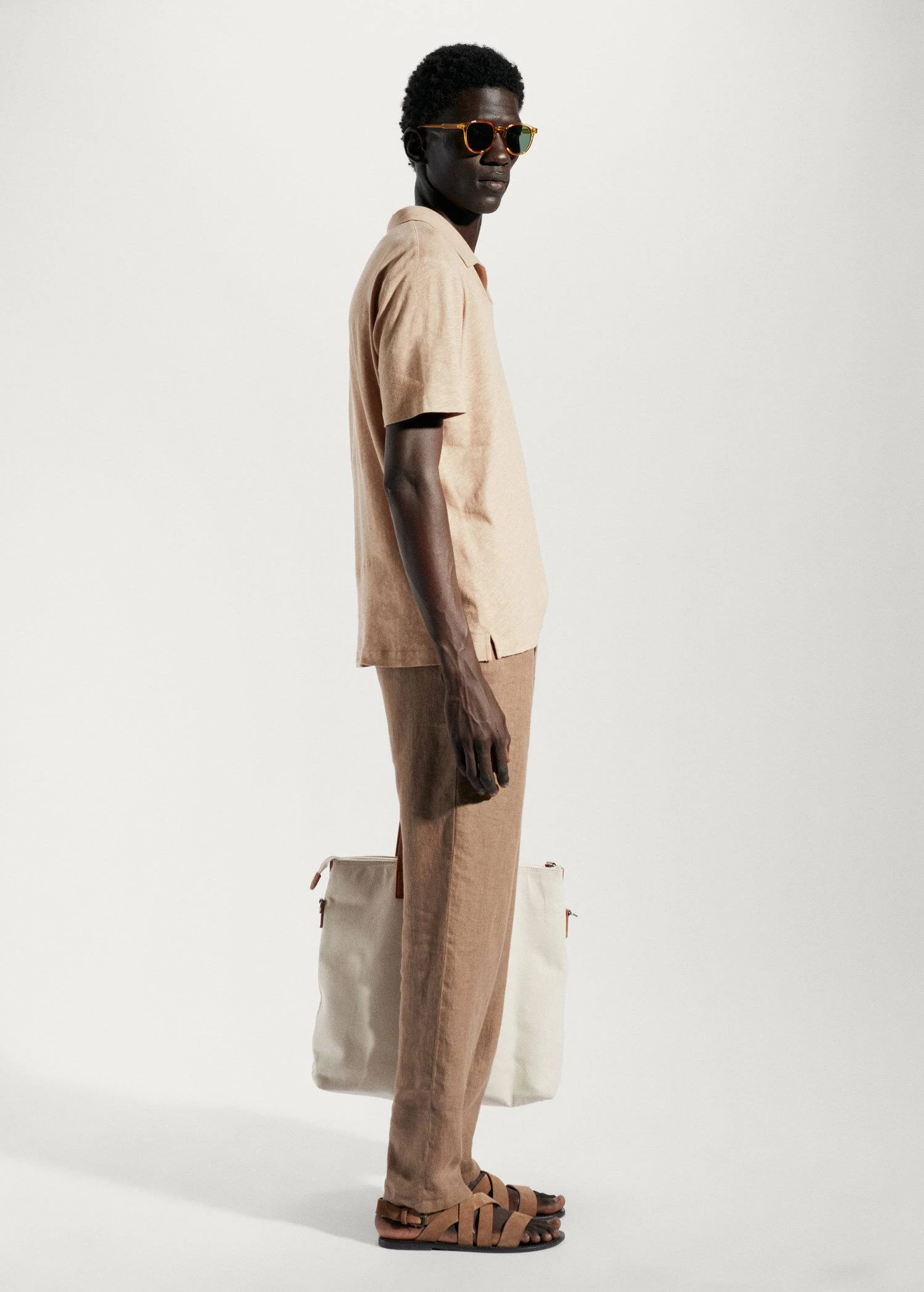 Polo Coton Lin Slim-fit 7 Polo Coton Lin Slim-fit – Image 5