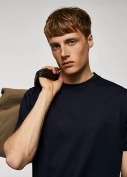 T-shirt Regular Fit Mercerisé -Vêtements Pascher 57040792 56 D1