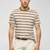 T-shirt Rayures Coton-modal