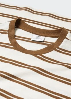 T-shirt Rayures Coton-modal -Vêtements Pascher 57040796 09 D8