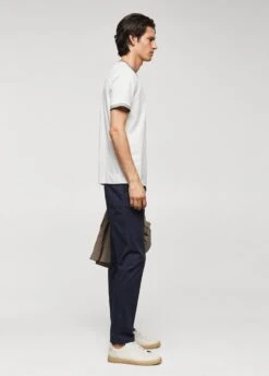 T-shirt 100 % Coton Liserés Contrastants -Vêtements Pascher 57040798 01 D2