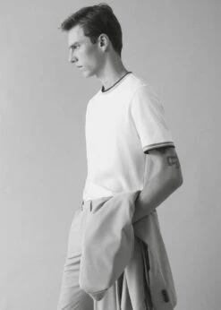 T-shirt 100 % Coton Liserés Contrastants -Vêtements Pascher 57040798 01 D5