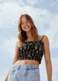 Top Coton Froncé 13 Top Coton Froncé -Vêtements Pascher 57040809 40 D5