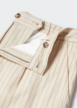 Pantalon Coton Lin Seersucker -Vêtements Pascher 57042503 08 D8