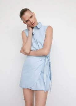 Robe Courte Cache-cœur