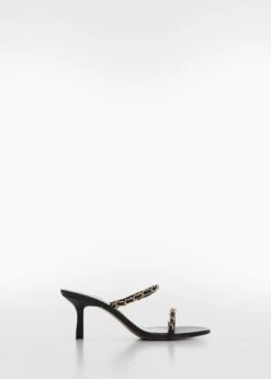 Sandales Talon Détail Chaîne -Vêtements Pascher 57042890 99 B