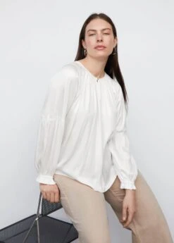 Blouse Froncée Bouton -Vêtements Pascher 57043807 02 D4